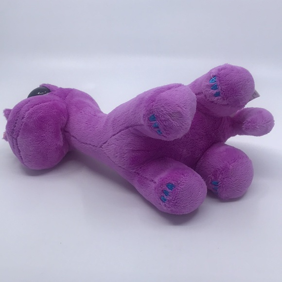 Russ Lil Peepers Purple Donosaur Plush Betsie Stuffed Animal. - Picture 5 of 6